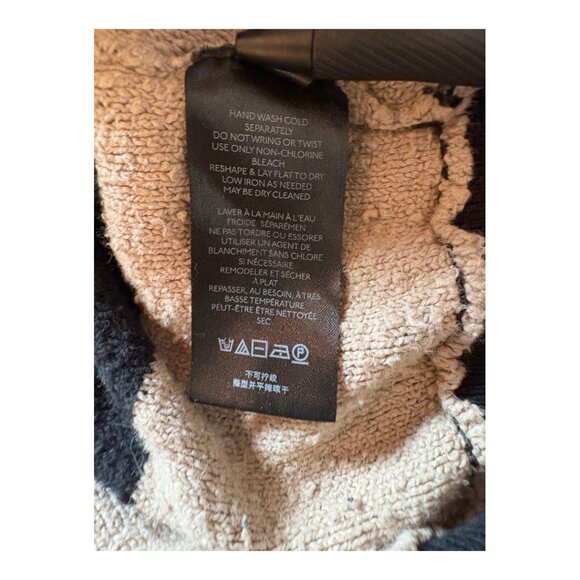 Free People | Found My Friend Striped Sweater | Black & Tan | Small - Picture 7 of 12